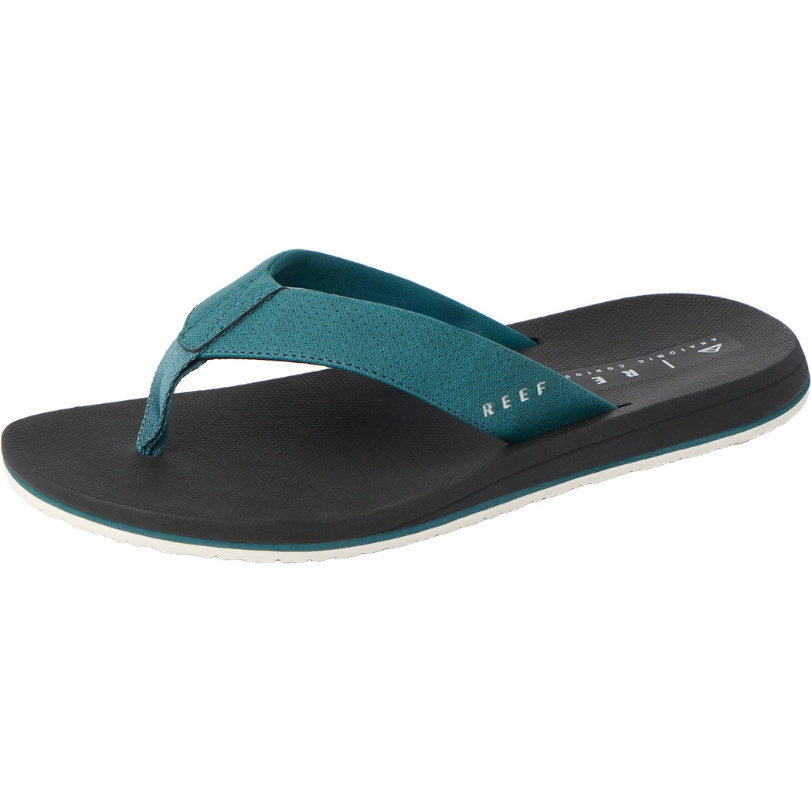 2026 Reef Mens The Nox Flip Flops CJ9281 - Mediterranean / Black